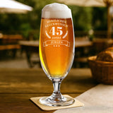Personalisiertes Bierglas mit Gravur zum Geburtstag – Geburtstag