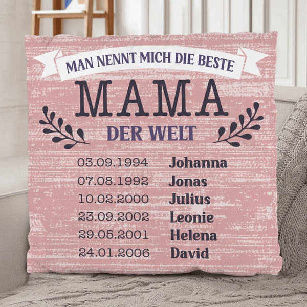 Beste Mama - Eltern-Kissen