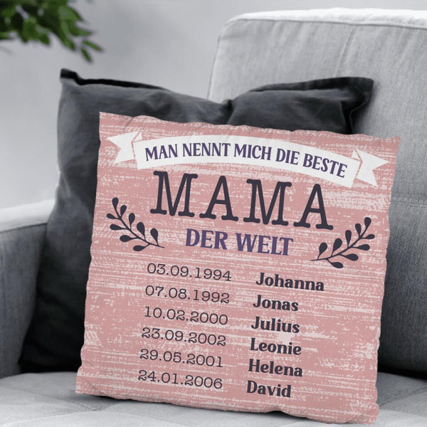 Beste Mama - Eltern-Kissen