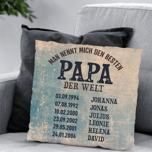 Bester Papa - Eltern-Kissen