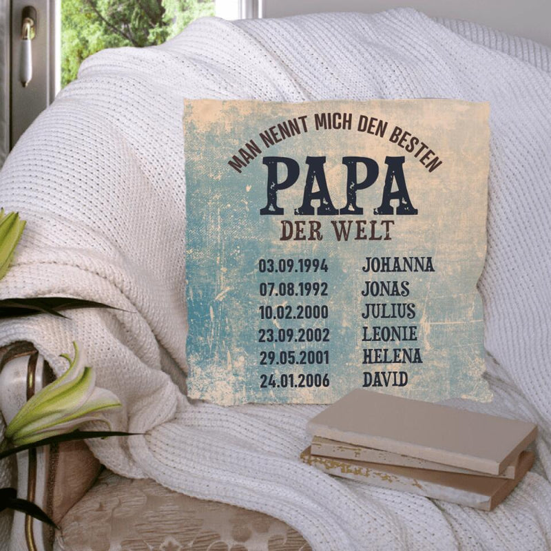 Bester Papa - Eltern-Kissen