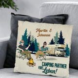 Camping Couple - Partner-Kissen