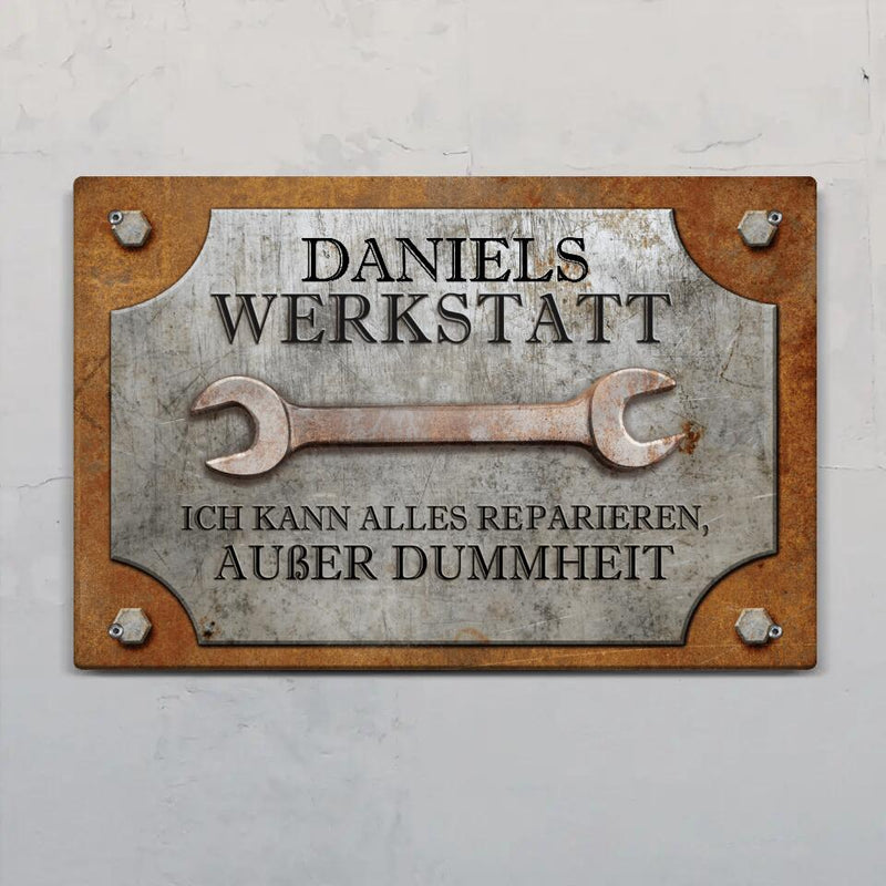 Für Bastler - Heimwerker-Türschild