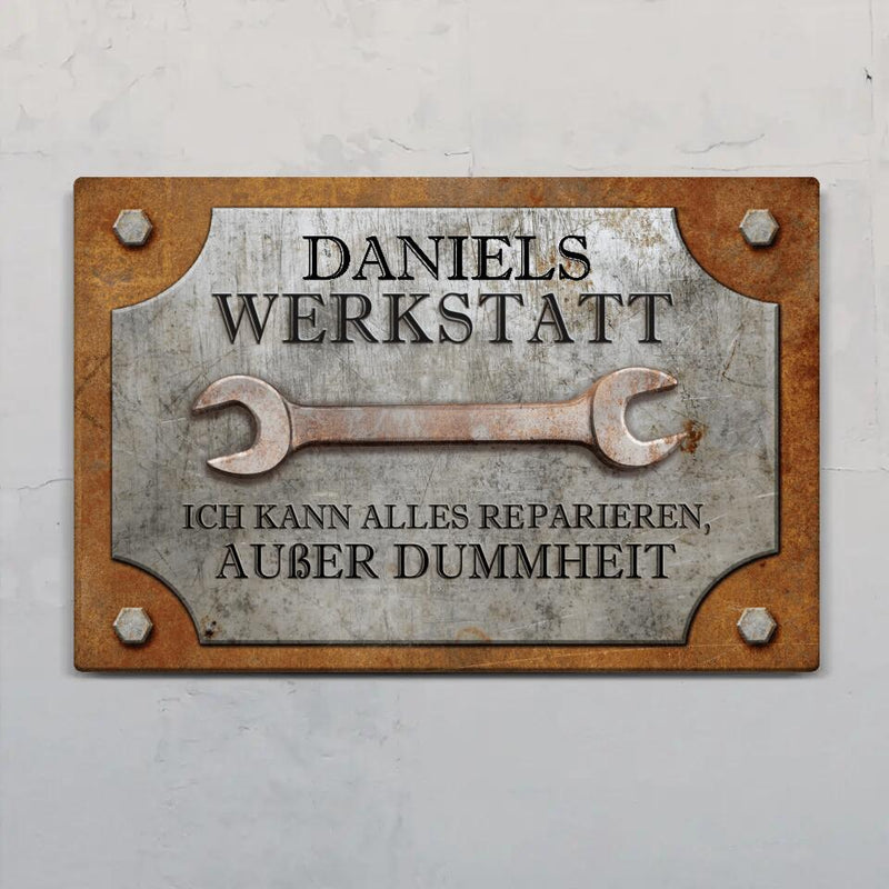 Für Bastler - Heimwerker-Türschild