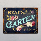 Mein Garten - Outdoor-Türschild