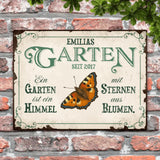 Gartenglück - Outdoor-Türschild