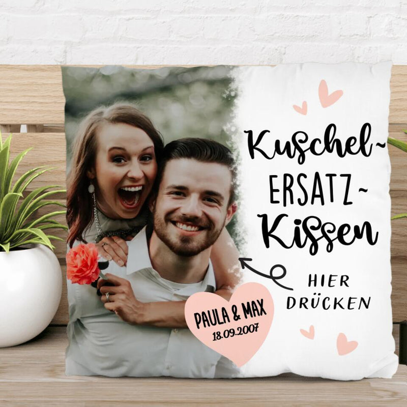 Kuschel-Ersatz - Paar-Kissen