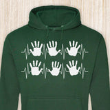 Herzschlag - Eltern-Hoodie