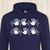Herzschlag - Eltern-Hoodie