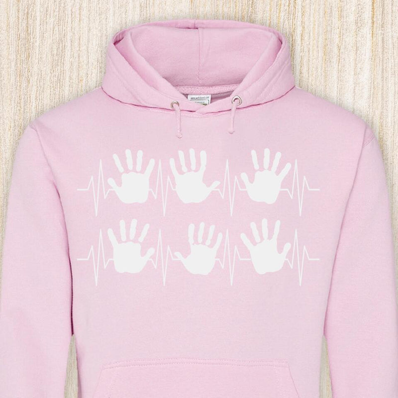 Herzschlag - Eltern-Hoodie