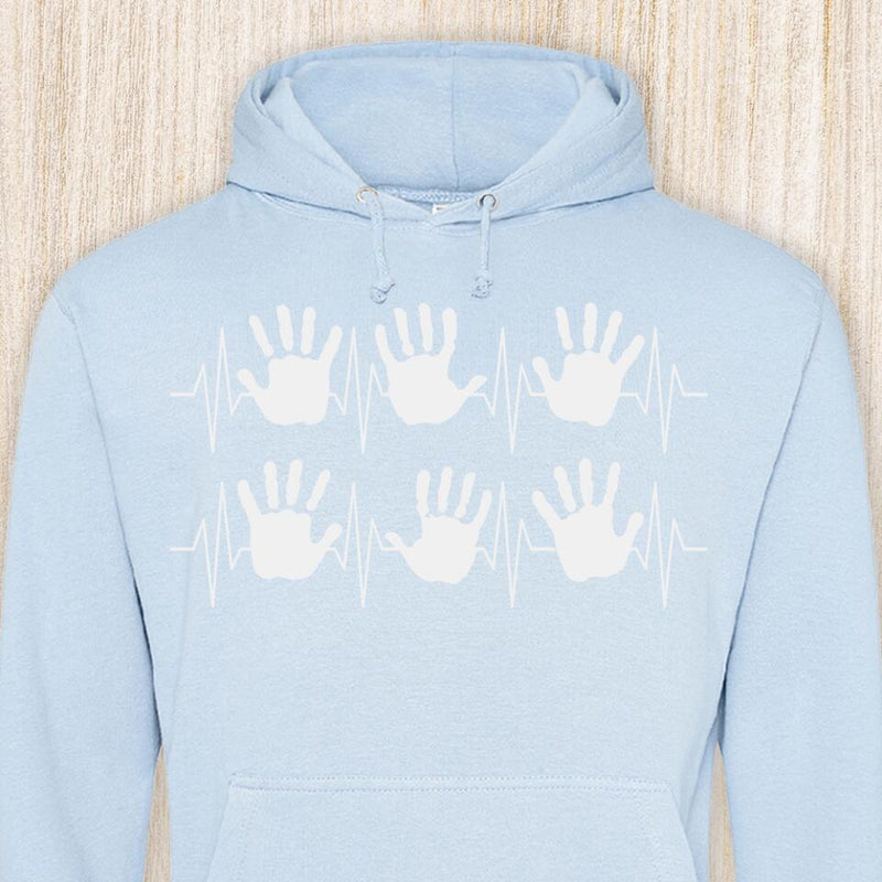Herzschlag - Eltern-Hoodie