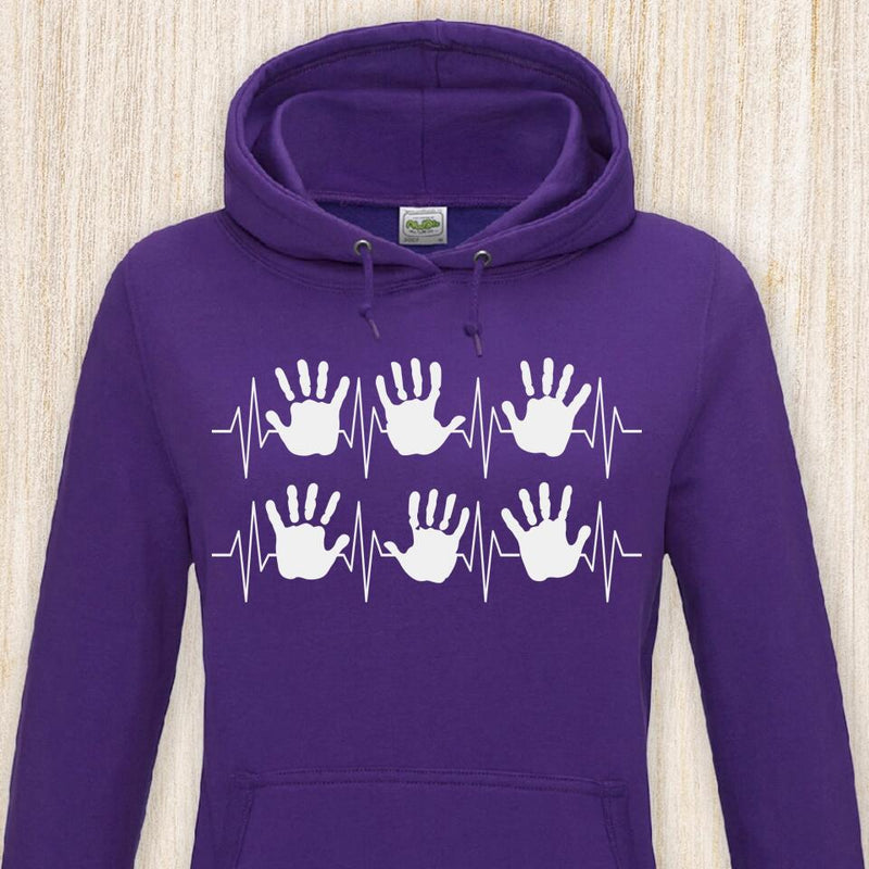 Herzschlag - Eltern-Hoodie