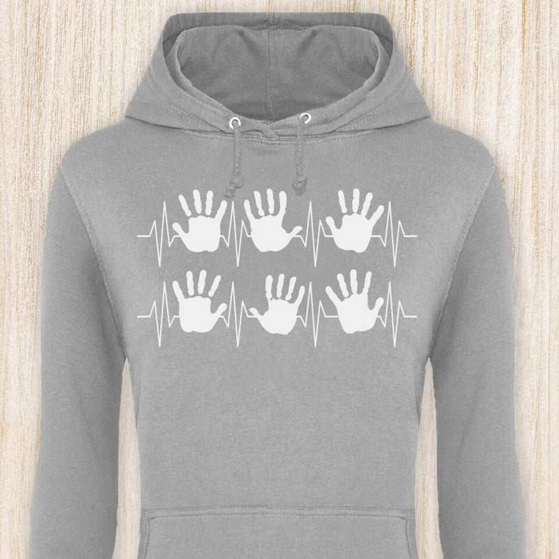 Herzschlag - Eltern-Hoodie