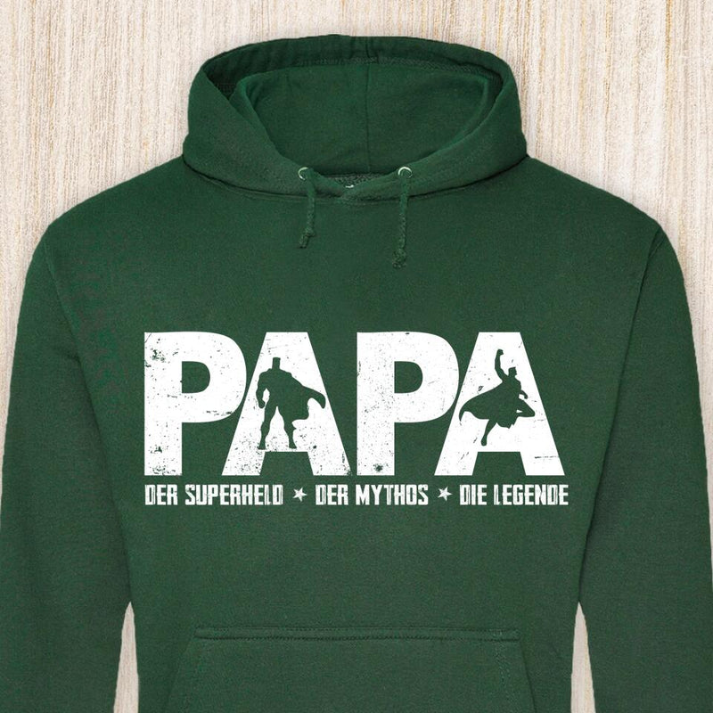 Der Papa, der Mythos, die Legende - Eltern-Hoodie