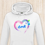 Hand aufs Herz - Großeltern-Hoodie