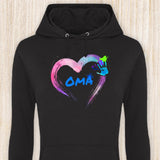 Hand aufs Herz - Großeltern-Hoodie