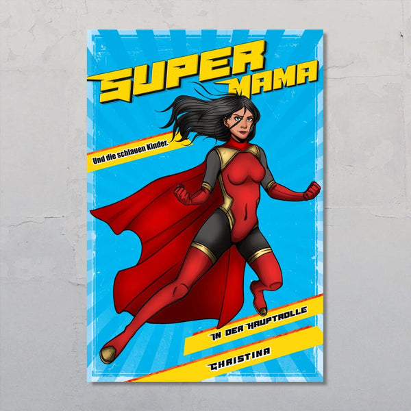 Captain Mama - Eltern-Poster
