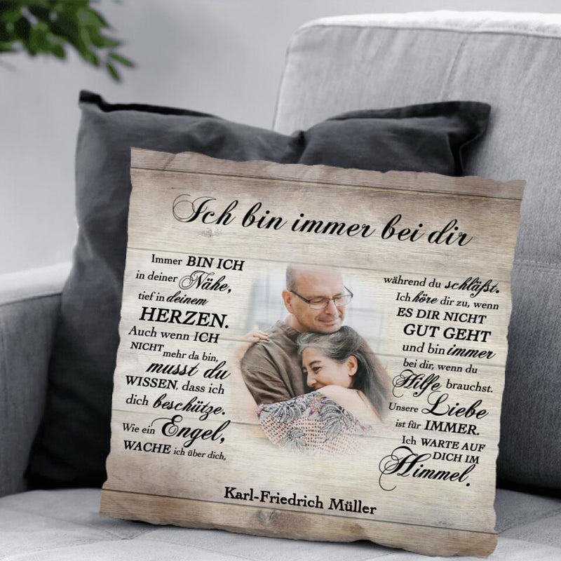 Für immer bei dir - Paar-Kissen