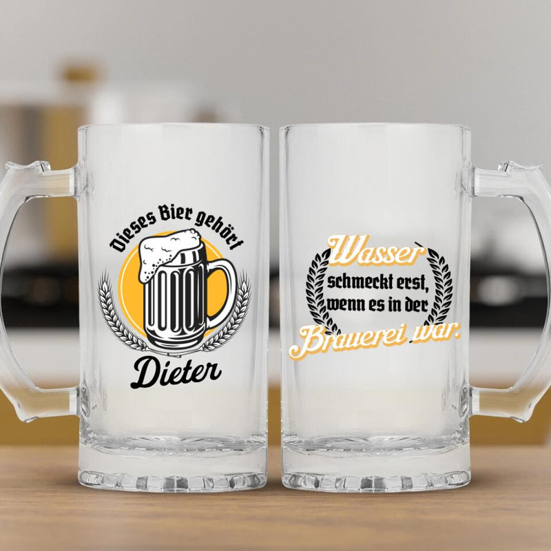 Mein Bier - Individueller Bierkrug