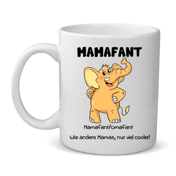 Mamafant -Eltern-Tasse