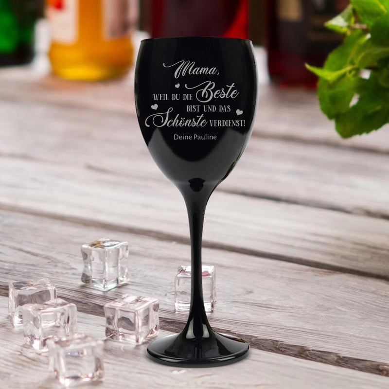 Das Schönste - Beschichtetes Weinglas