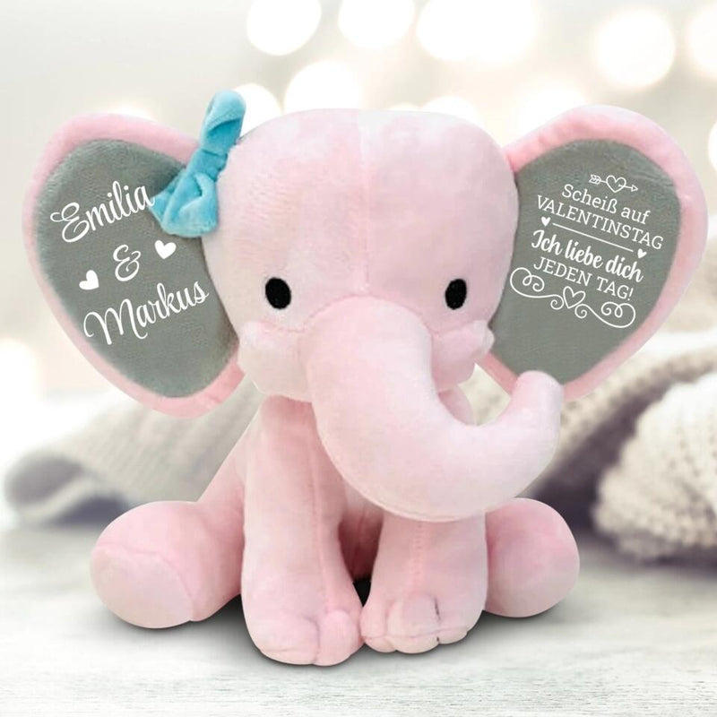 Valentins Elefant - Paar-Stofftier