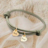 Freunde - Individuelles Lederarmband