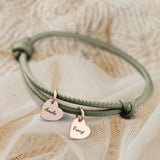 Freunde - Individuelles Lederarmband