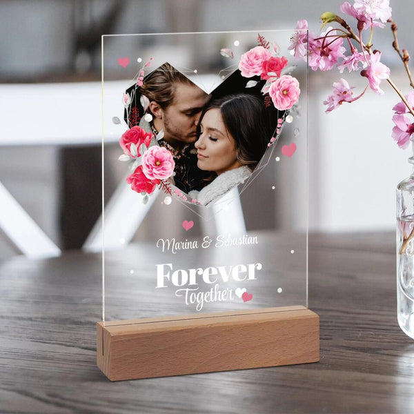 Forever together - Paar-Acrylaufsteller
