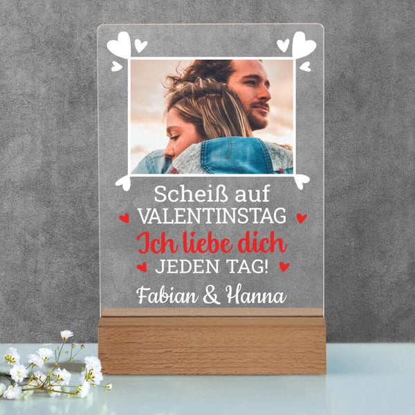 Valentinstag - Paar-Acrylaufsteller