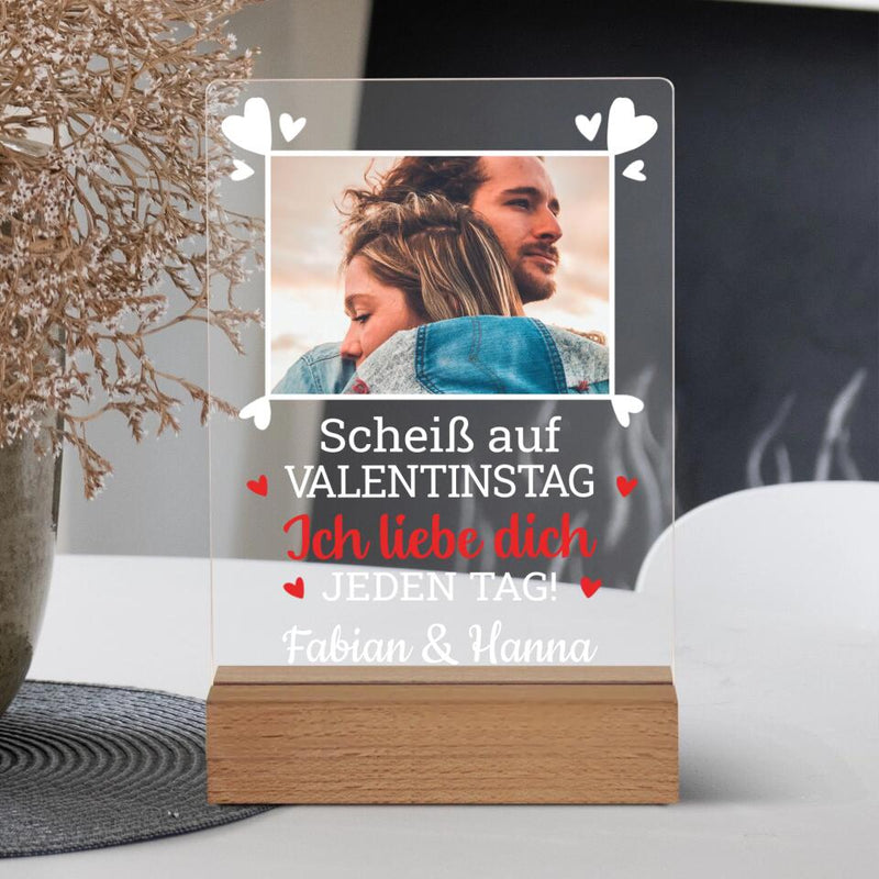 Valentinstag - Paar-Acrylaufsteller