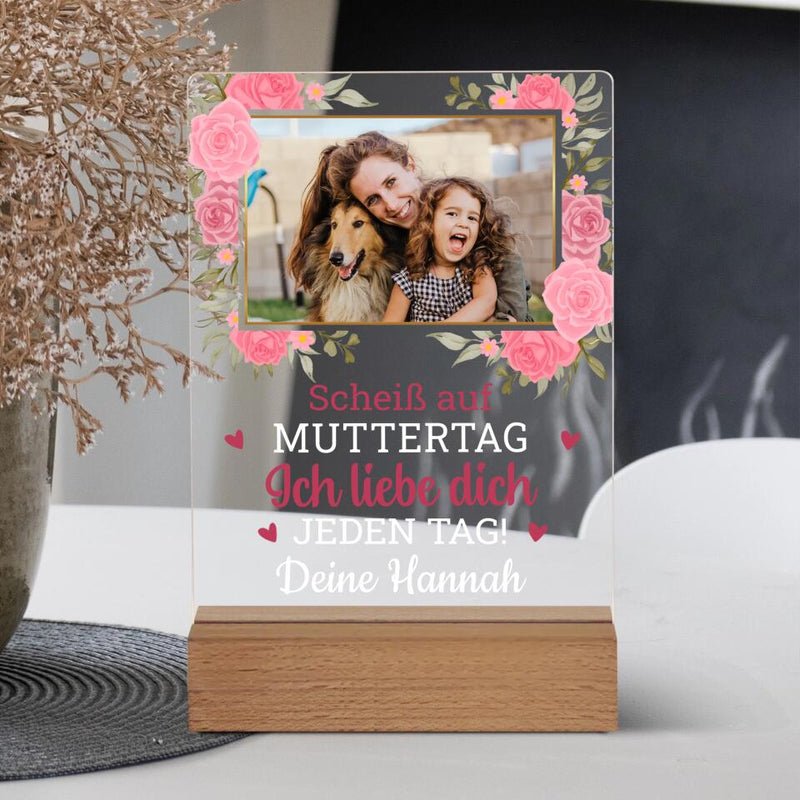 Muttertag - Eltern-Acrylaufsteller