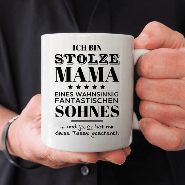 Stolze Mama - Eltern-Tasse