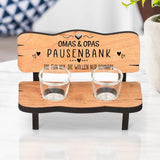 Pausenbank - Paar-Schnapsbank