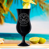 Füße im Sand - Individuelles Cocktailglas