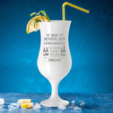 Umweltschutz - Individuelles Cocktailglas