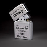 Vatertag - Eltern-Zippo