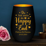 Mein Happy End - Paar-Windlicht