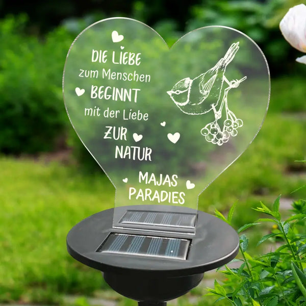 Liebe zur Natur - Individuelles Gartenlicht