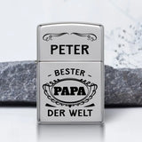 Bester Papa - Eltern-Benzinfeuerzeug