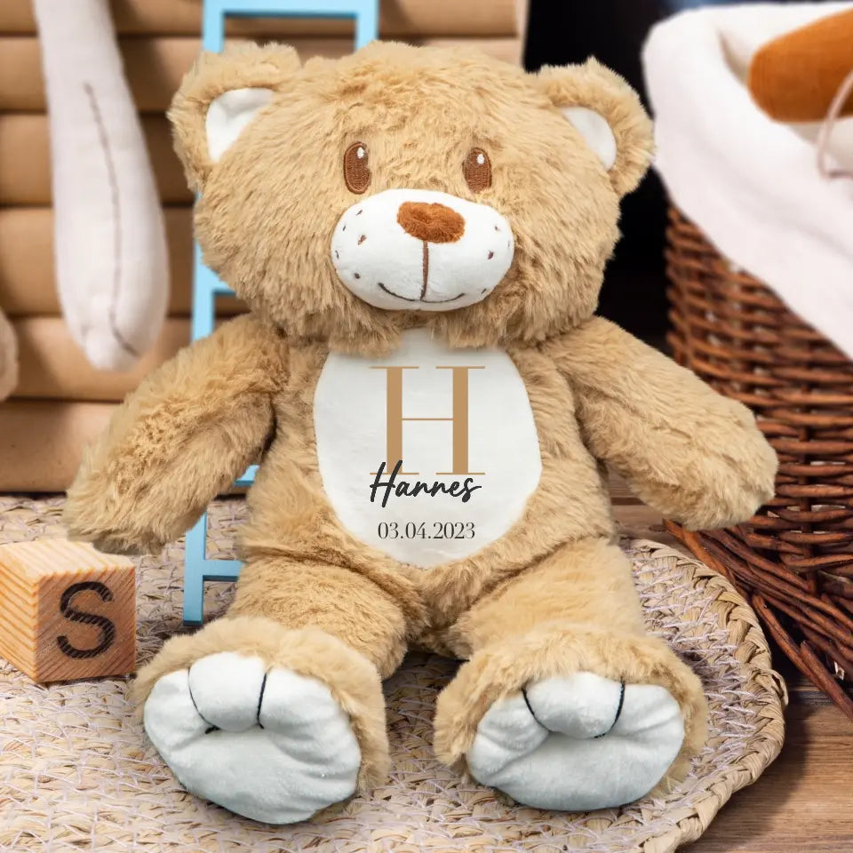Initiale - Kinder-Kuschelbär