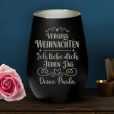 Vergiss Weihnachten - Freunde-Windlicht