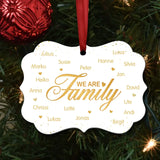 We are Family - Familien-Ornament