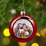 Weihnachten mit der Familie - Familien-Christbaumkugel