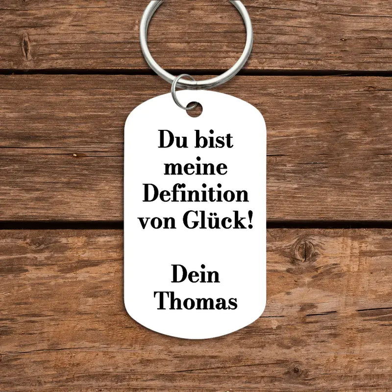 Für dich - Paar-Schlüsselanhänger