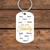 We are Family - Familien-Schlüsselanhänger