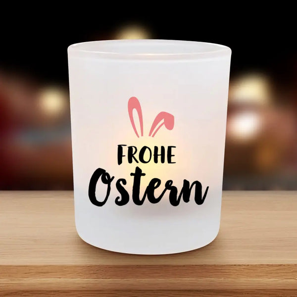 Frohe Ostern - Individueller Teelichthalter