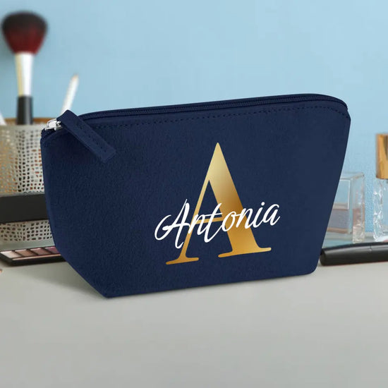 Initiale - Individuelle Kosmetiktasche Filz