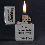Vatertag - Eltern-Benzinfeuerzeug