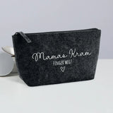 Mama Kram - Eltern-Kosmetiktasche Filz